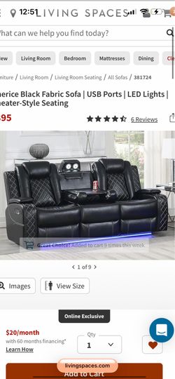 Threaten style sofas