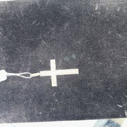 Large Cross With Wood Style Design 