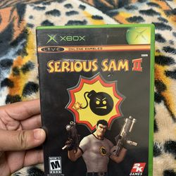 Serious Sam II OG Xbox Game