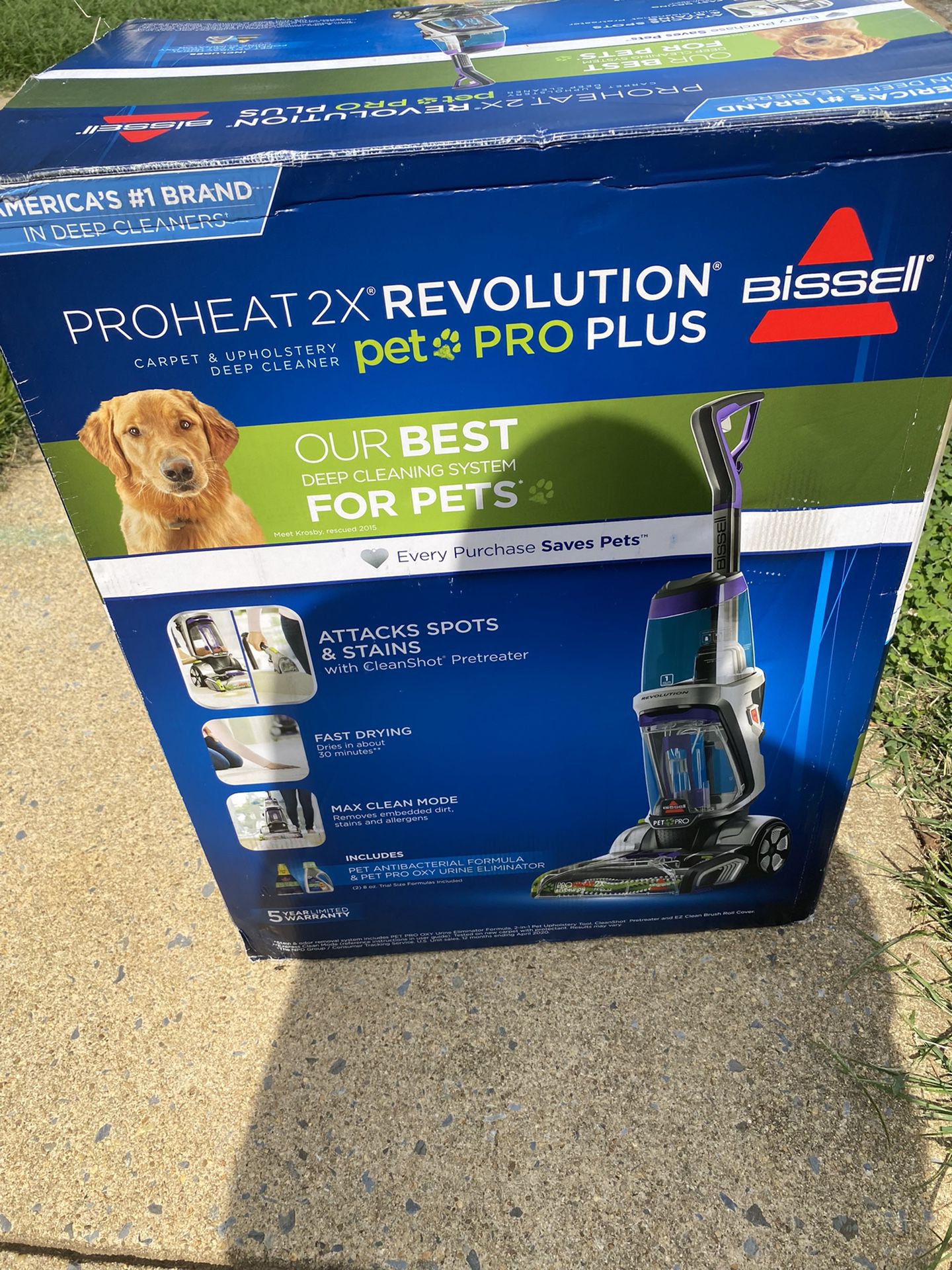 Preheat 2x Revolution Pet Pro Plus 