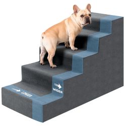 5-Step Foam Pet Stairs for Dogs