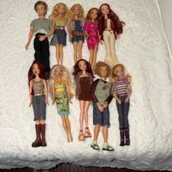        My   Scene   Doll   Lot   Of   10 Piezas   Barbie Madision 