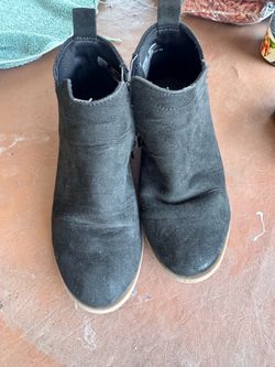 Suede booties