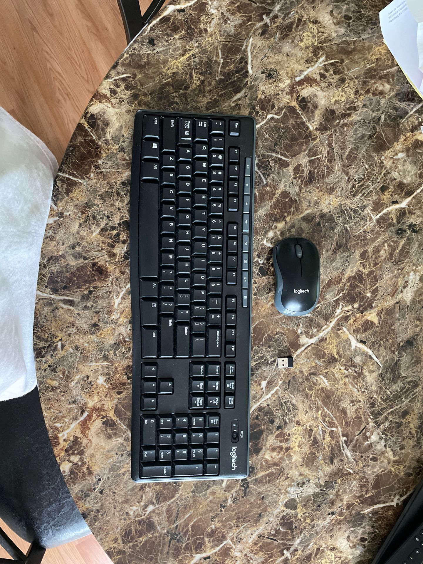 Logitech Wireless Keyboard with Mouse