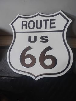 Route 66 sign