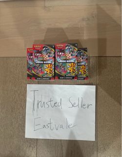 $37 each - pokemon Chaos Rising Booster Bundle