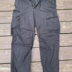 H&M Black Cargos 