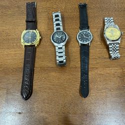4 MENS WATCHES