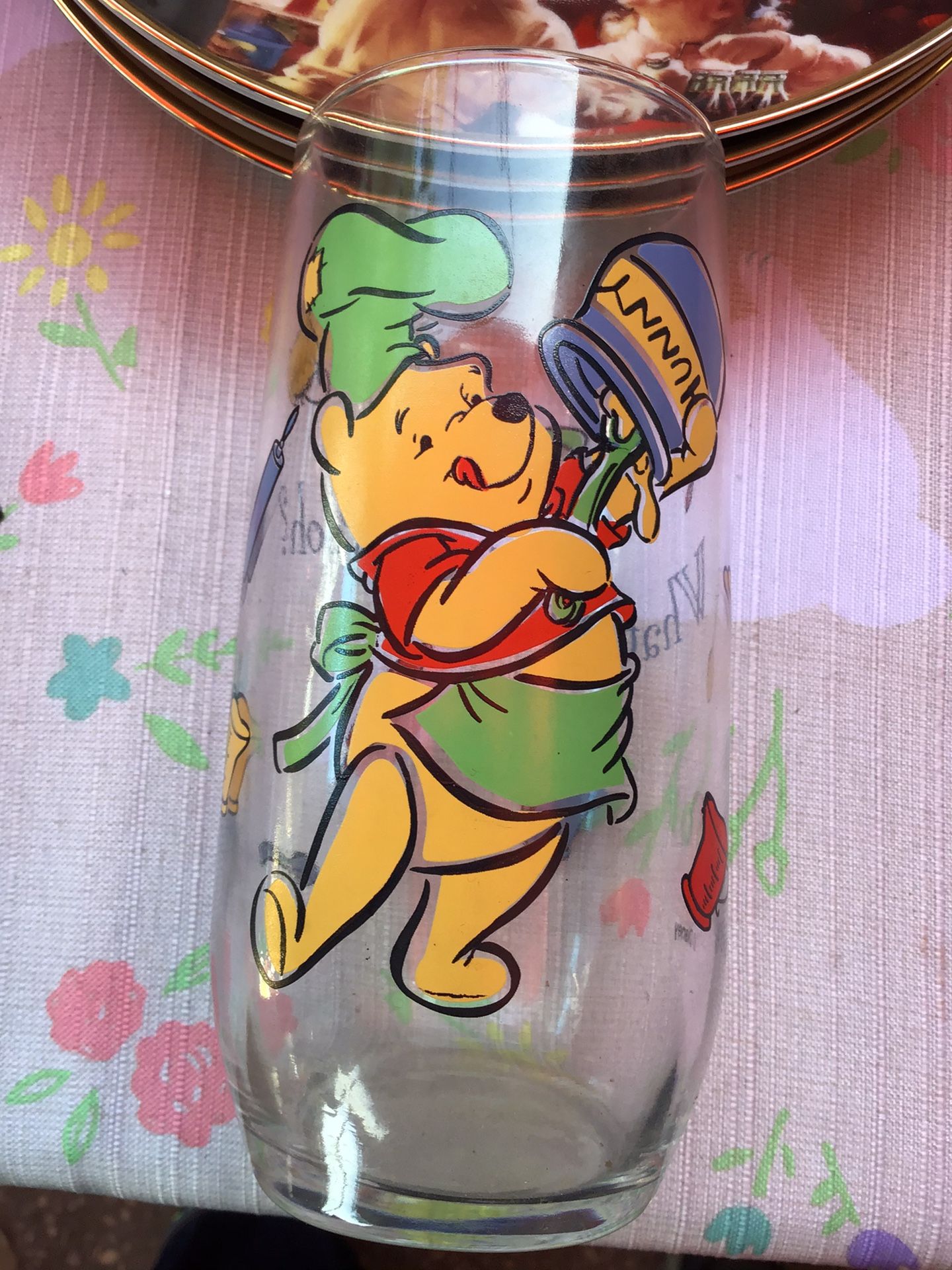 Cooking With Pooh, Collectable glass