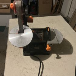 WEN Belt Sander With 5” Sanding Disc