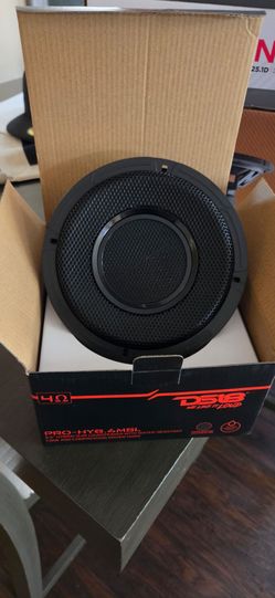 New!! DS18 6 1/2 Shallow Hybrid Mid Range Speaker