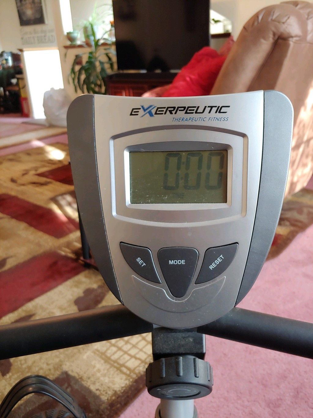 Recumbent Exercise Bike with Pulse