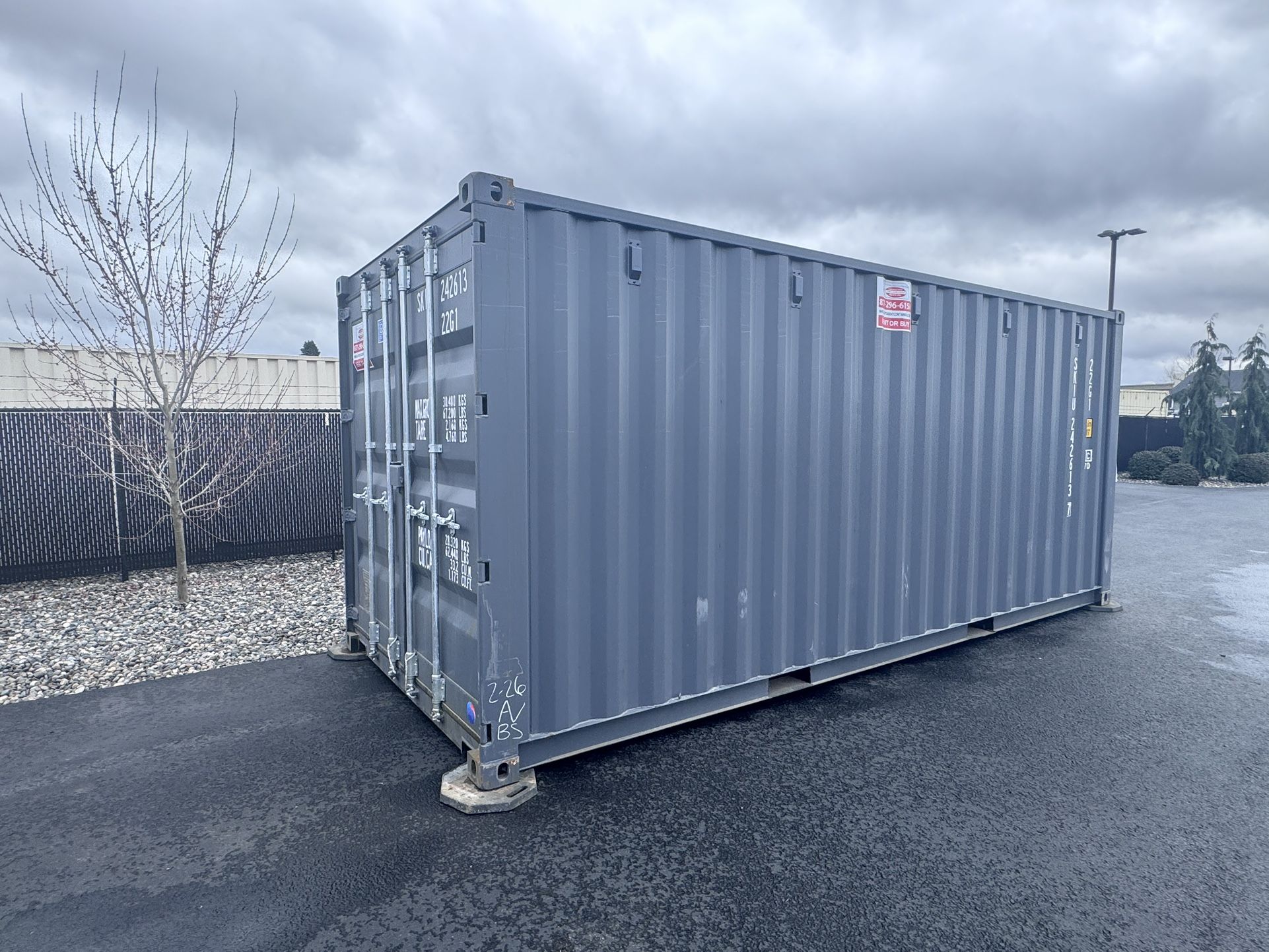 New 20’ Steel Cargo Containers