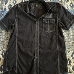 Inc Button Up Size M