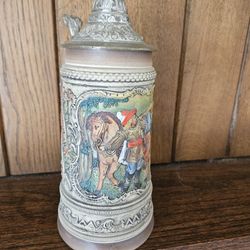 Antique Mid Century German Beer Stein