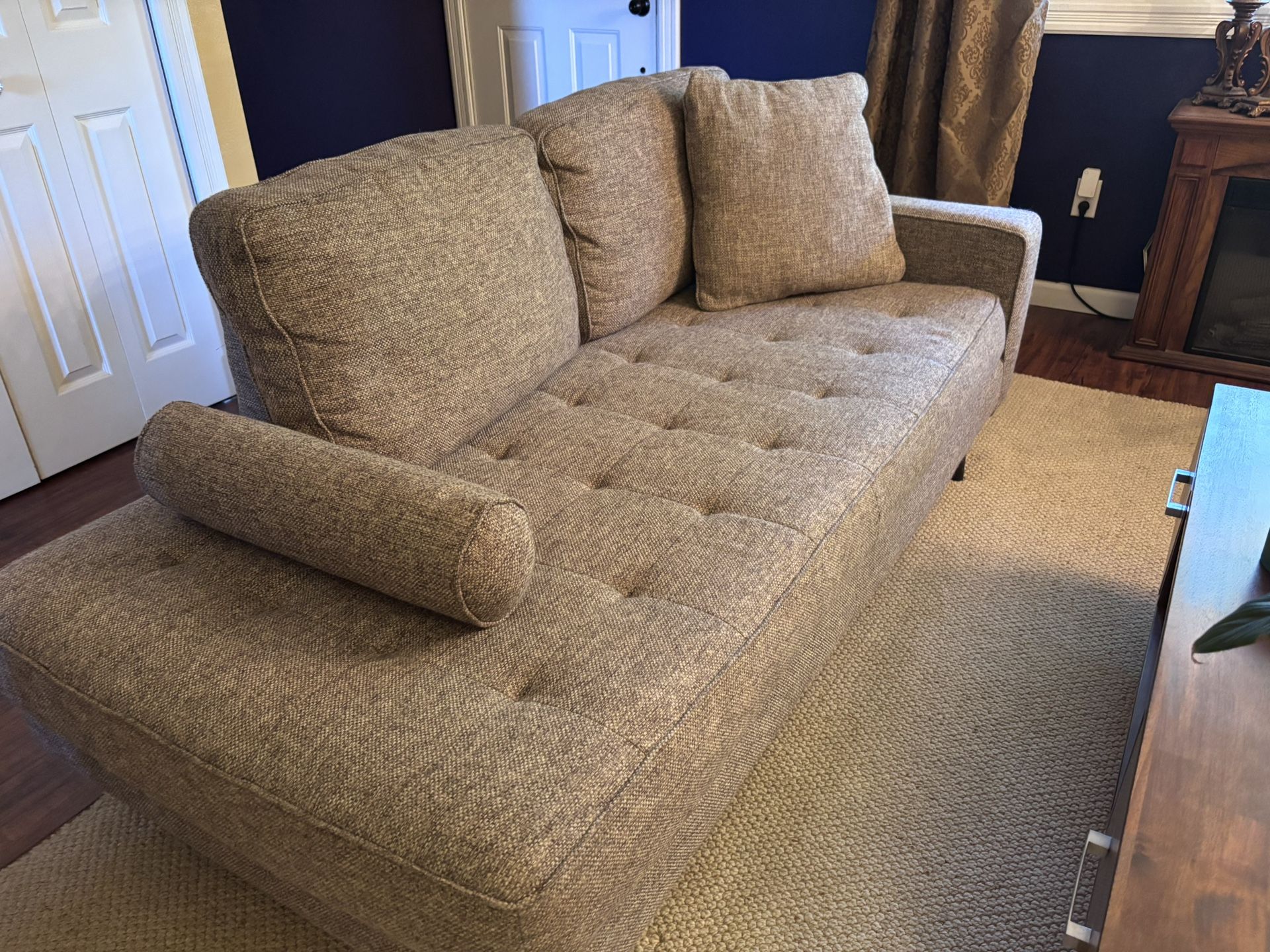 Mid Century Modern Couch And Love Seat