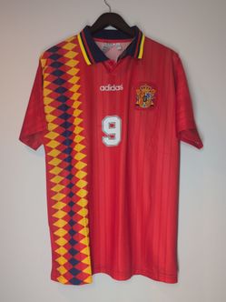 Spain  Guardiola 94/96 Home Jerseys