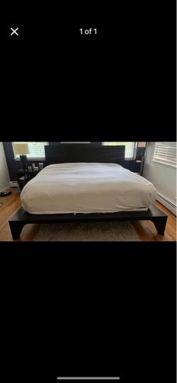 King Size Bed Frame with Mattress