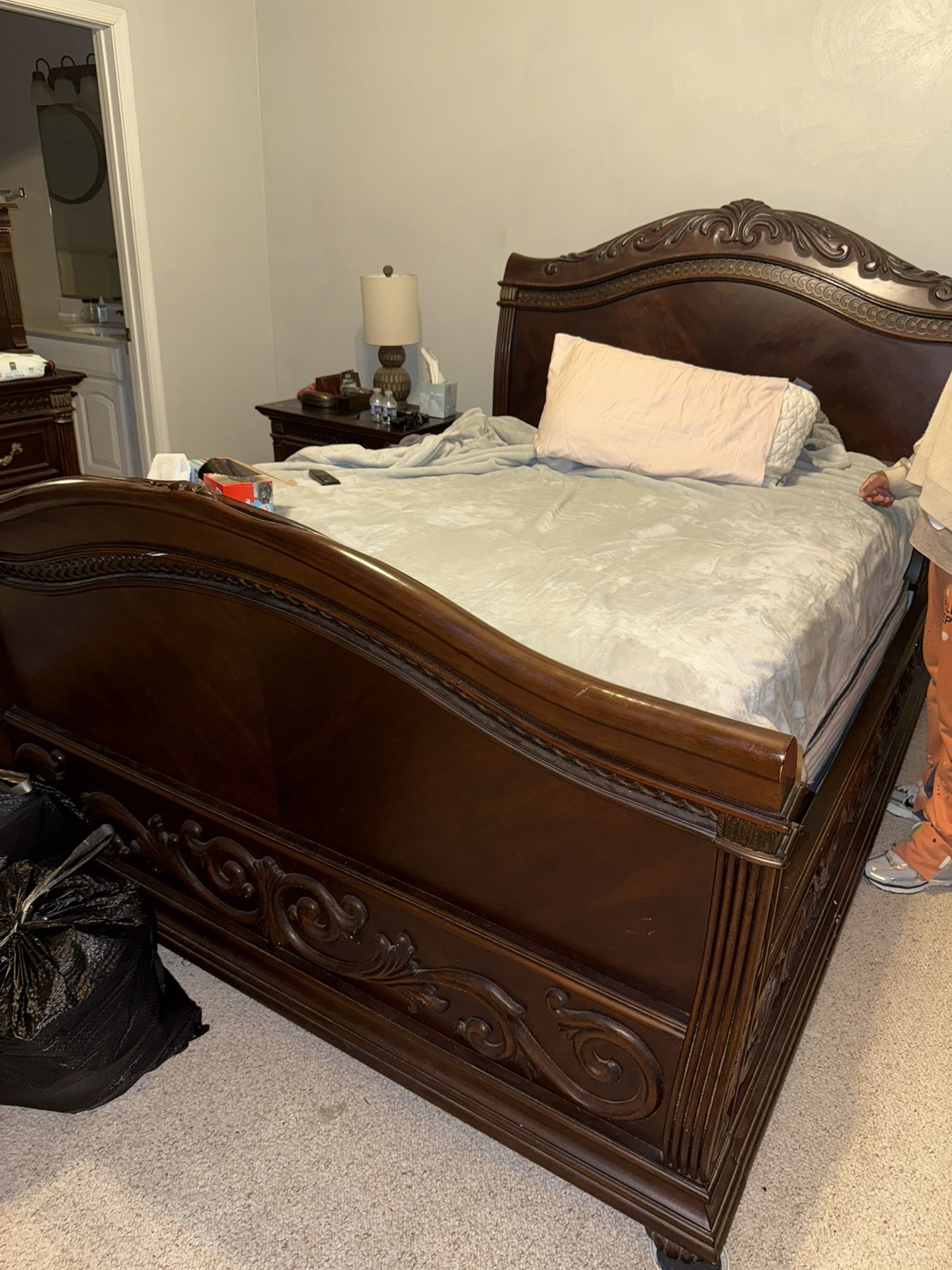 Solid Wood FULL bed Set