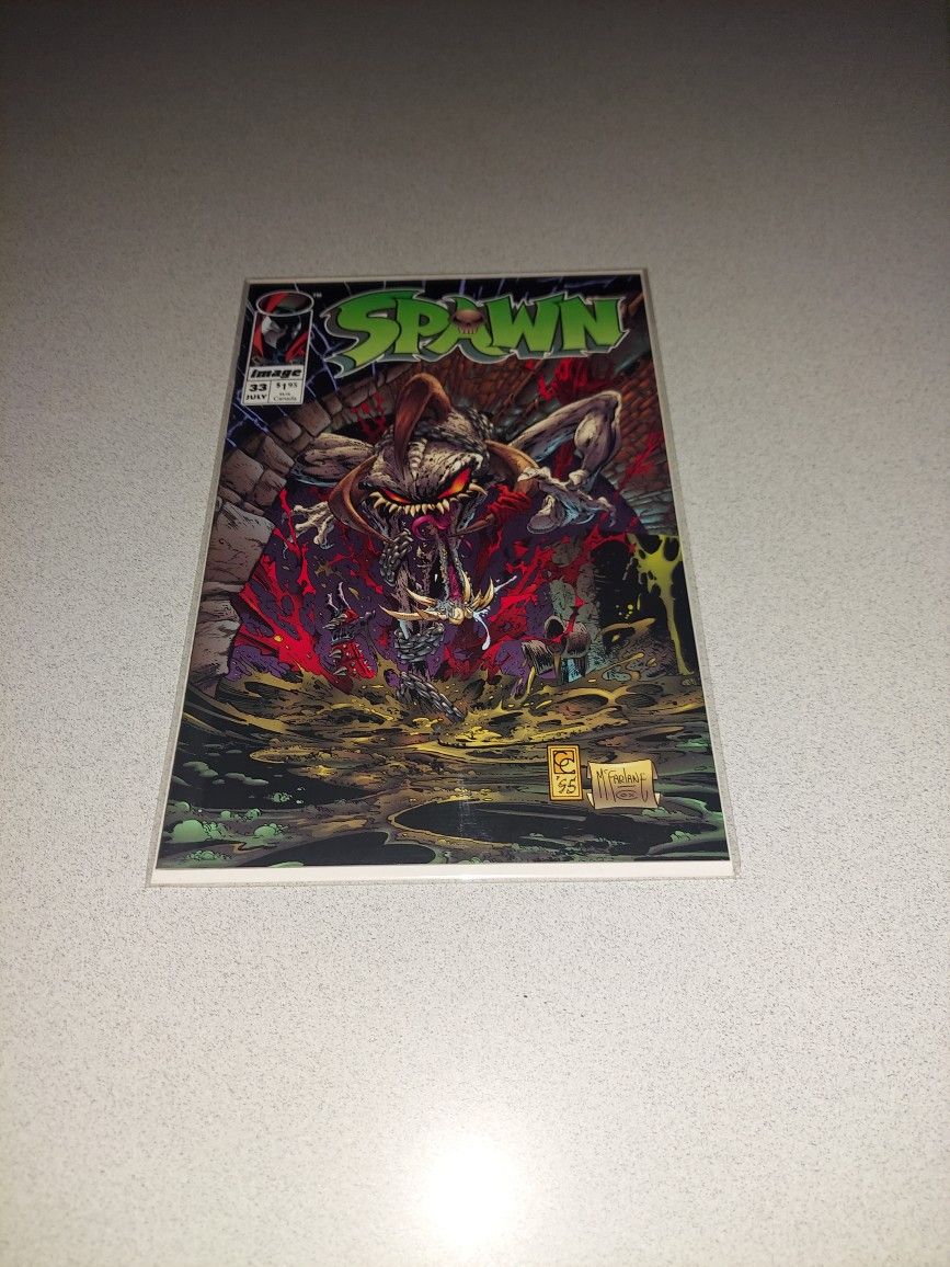 1995 SPAWN #33 COMIC BAGGED AND BOARDED