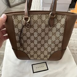 Gucci Canvas Tote Bag