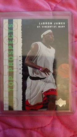 LeBron James rookie card
