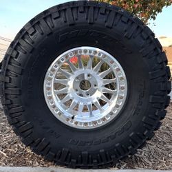 Kmc Impact 445 17x9 5x5 -12 Offset With Nitto Trail Grappler M/T 38x13.50R17 Tires🔥🔥🔥
