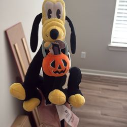 Halloween Pluto Plushie 
