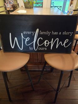 Welcome sign