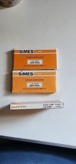 Simes 604-Flex Staples