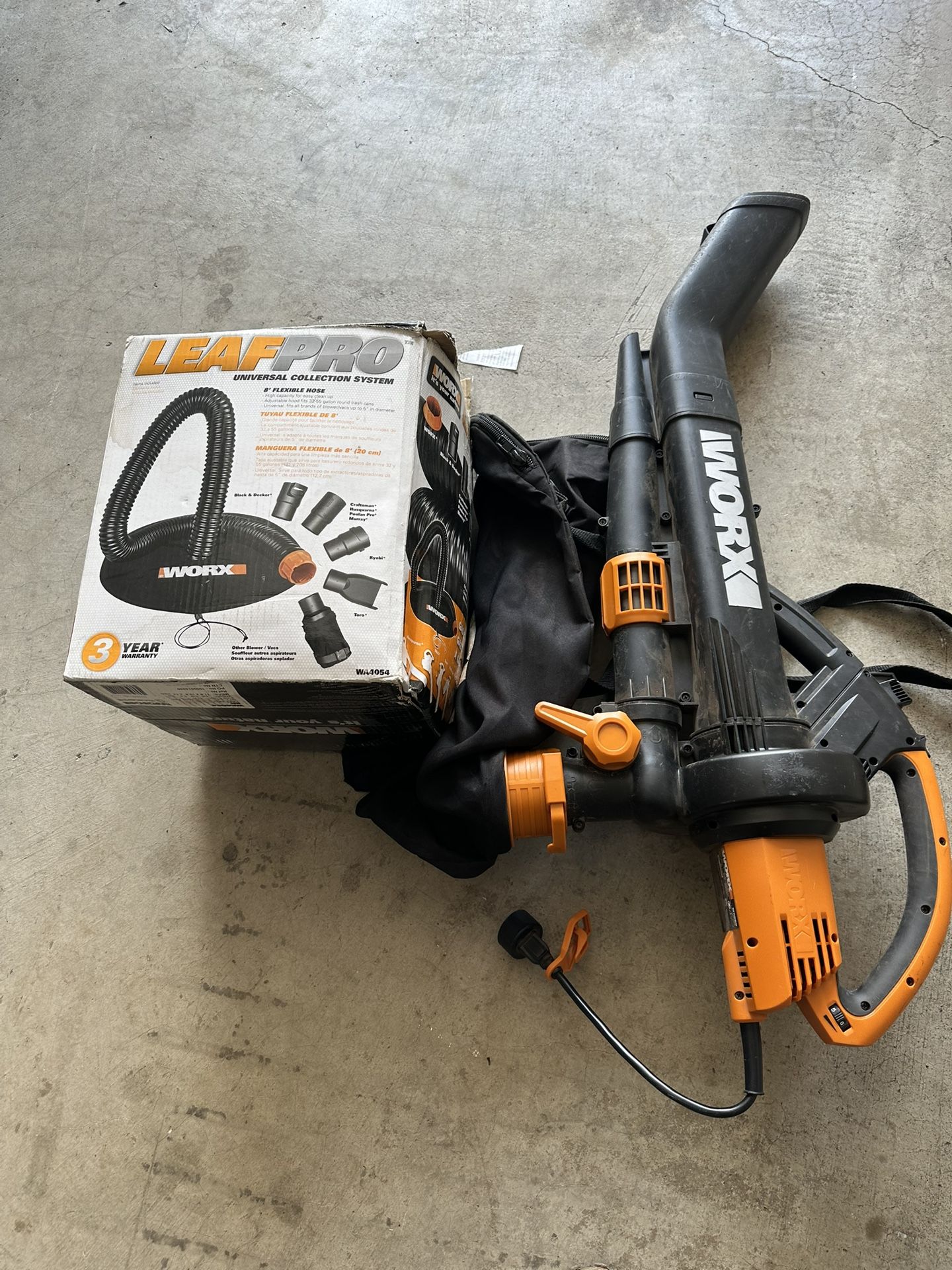 Work Leaf Blower/Vacuum & Mulcher