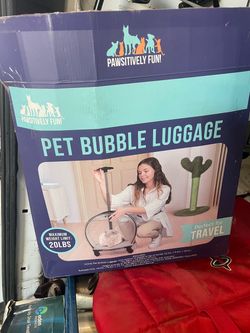 Pet bubble luggage