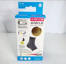NEO G AIRFLOW ANKLE SUPPORT SIZE MEDIUM. NEW.