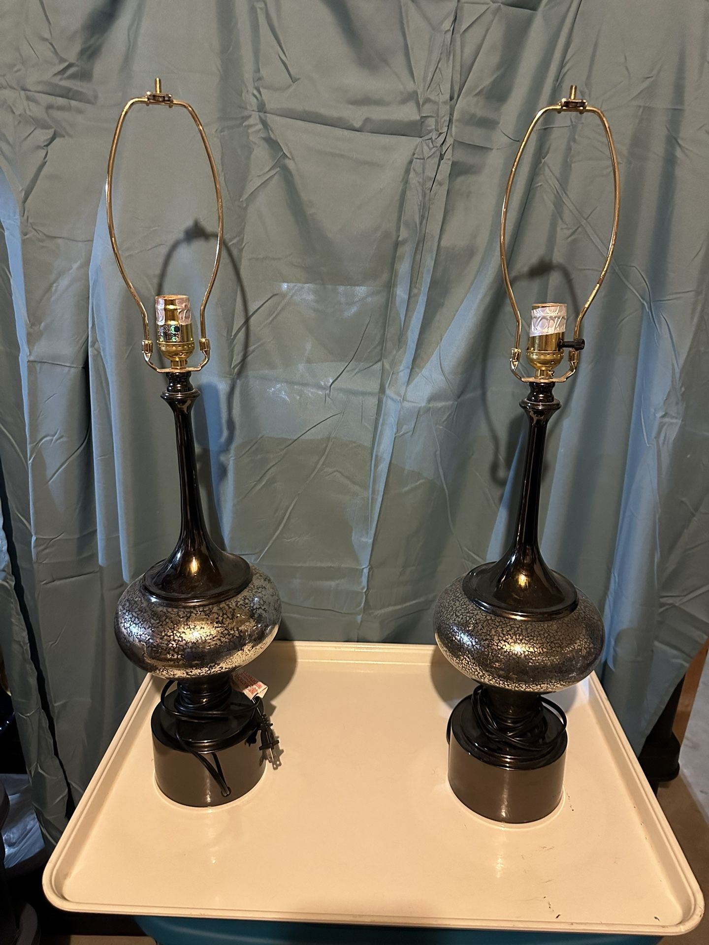 (2) Decorative Table Lamps with Shades (not Pictured)