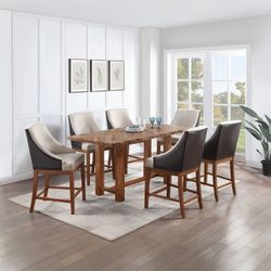 7PC Gilsea Counter Height Dining Room Set