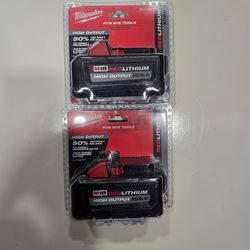 Milwaukee M18 XC6.0 Batteries 2-pack