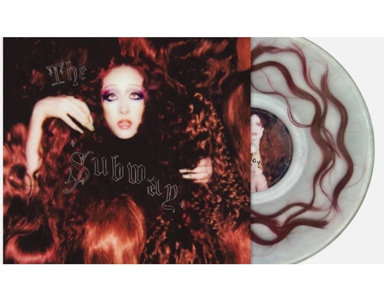 Chappell Roan The Subway Red Hair Filled LP Vinyl /7000 Blood Records - PRESALE