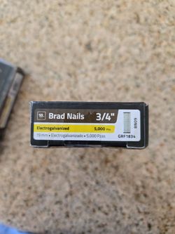 Brad Nails 3/4"