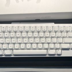 HHKB Hybrid Keyboard White  With Extra Key And Cover