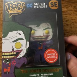 Joker Pin From The Dceased Collection 