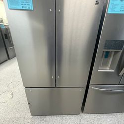 New Kenmore Stainless French Door Refrigerator
