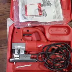 Milwaukee Heavy-Duty Corded Top Handle Orbital Jigsaw (Model 6266 22, 120V, 6.2-Amp)