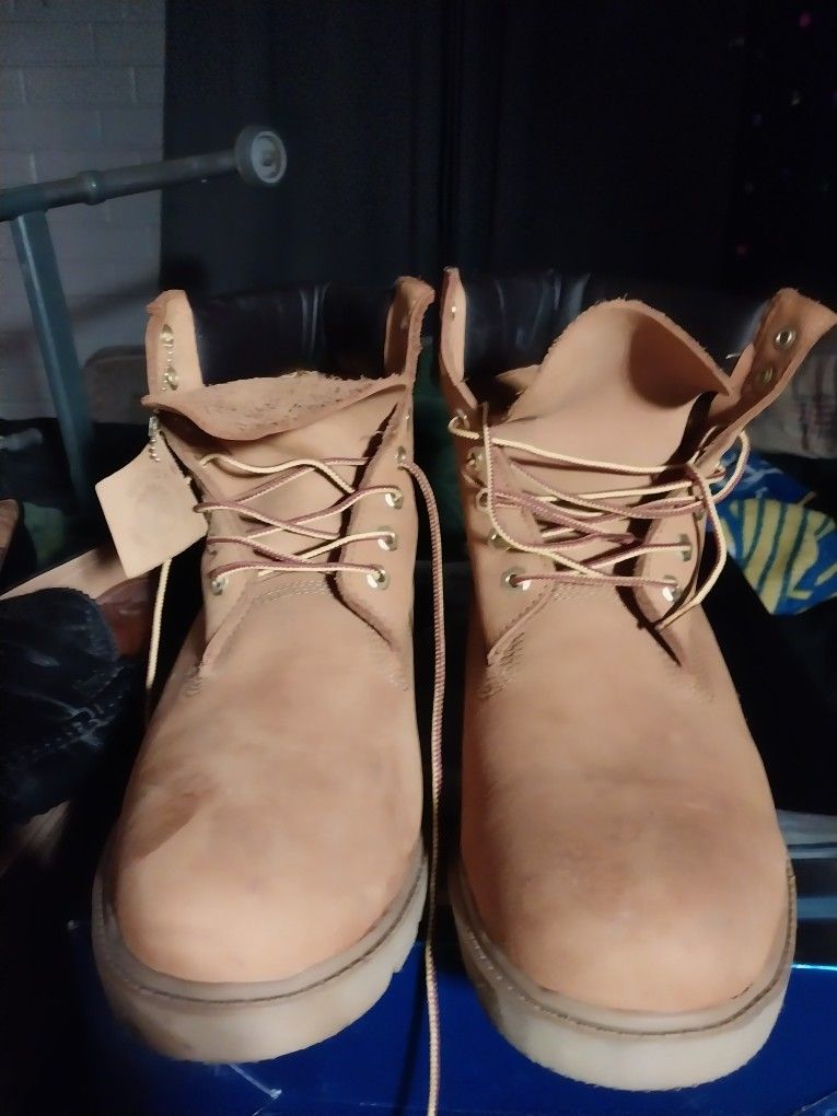 Man's Timberland Boots Size 12