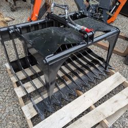 44" Mini Skid Steer Skeleton Grapple 