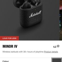 Marshall’s Minor lV