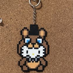 Perler Bead Keychain 
