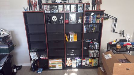 DVD/cd/misc display.