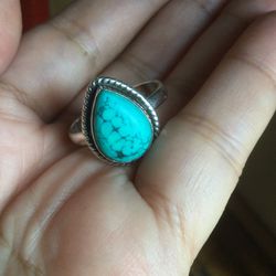 925 Sterling Silver Turquoise 