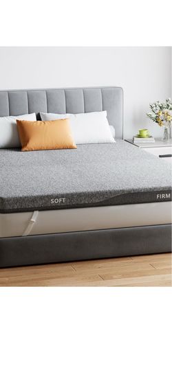 California King mattress topper for two different sleepers soft/firm