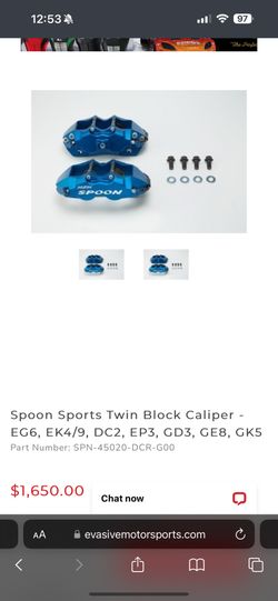 Spoon Sports Brake Calipers